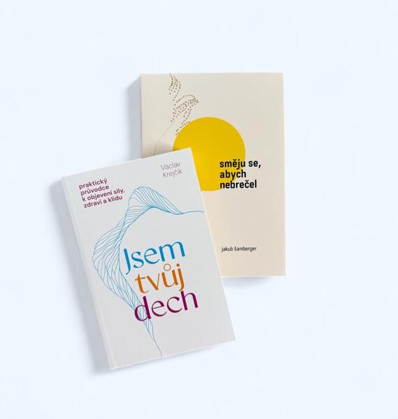 Balíček knih Jsem tvůj dech a Směju se, abych nebrečel