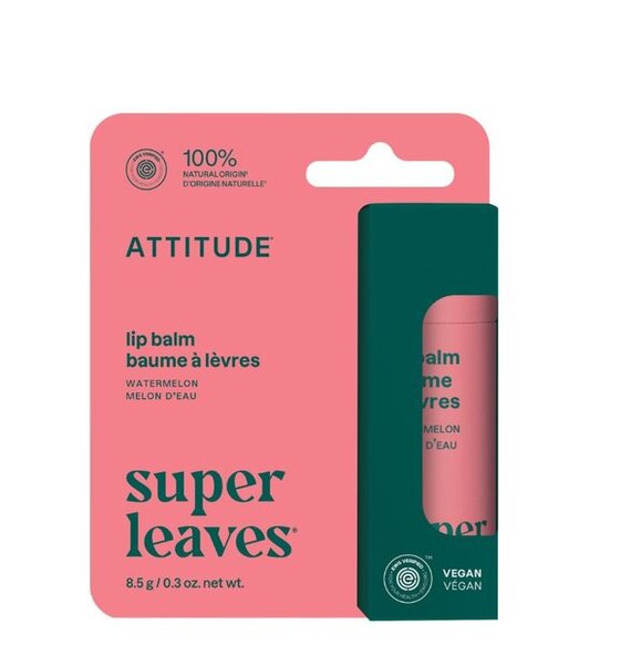 Balzám na rty Attitude Super leaves s vůní melounu