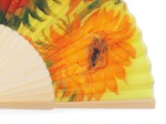 Bambusový vějíř Van Gogh Sunflowers