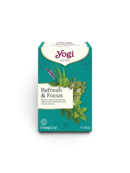 Čaj Yogitea Refresh and Focus