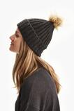 Čepice Boiled Wool Beanie Black