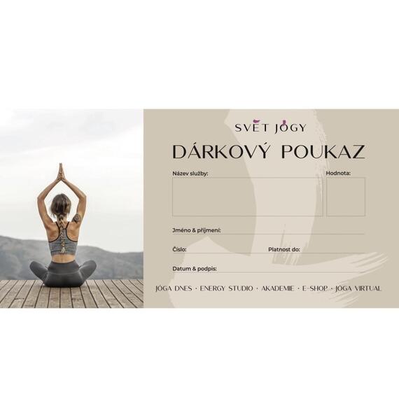 Dárkový poukaz 5000 Kč