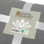 Fleecová deka Asana Grey