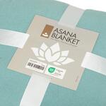 Fleecová deka Asana Mineral Blue