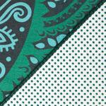Jógový ručník Mandalas Jungle Green