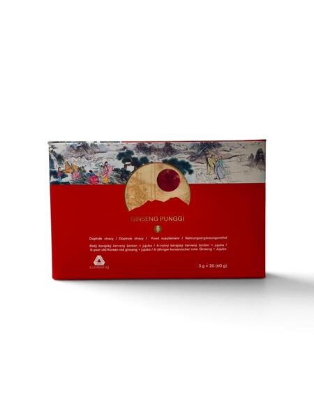 Korejský 6letý ženšen Ginseng Punggi s jujubou 20 sáčků