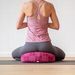 Meditační polštář Yogi Moon Lotus Berry