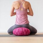 Meditační polštář Zafu Lotus Berry