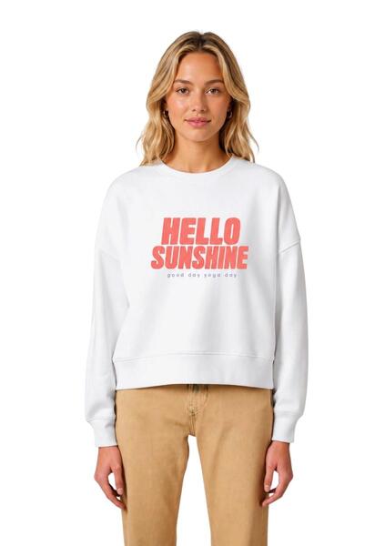 Mikina GDYD Sunshine White