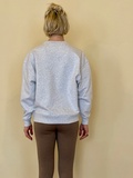 Mikina Oversize LOVE Cool Grey