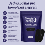 Pásky na ústa Sleeply Deeply Mouth Tape