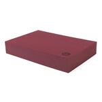 Podpůrný jógový blok Bodhi Asana vínový