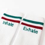 Ponožky Inhale X Exhale Green