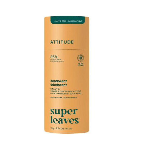 Přírodní deodorant Attitude Super leaves pomeranč a eukalyptus
