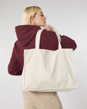 Shopping Bag Good Day Yoga Day Purple