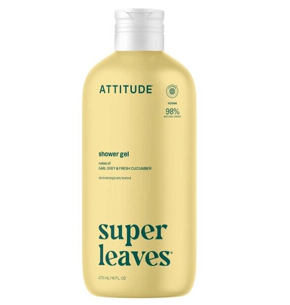 Sprchový gel Attitude Super leaves Earl Grey a okurka