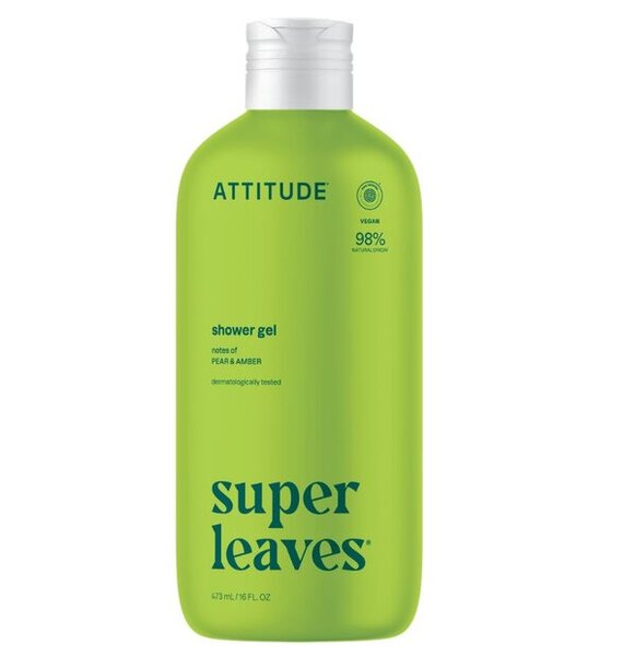Sprchový gel Attitude Super leaves - hruška a amber