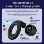 Špunty do uší Sleeply Deeply
