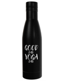 Termo lahev Good Day Yoga Day Black