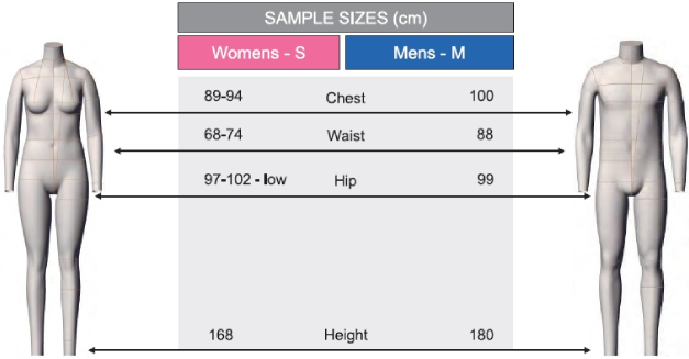 Reebok APP Dimensions