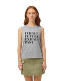Tílko Inhale Future Heather Grey