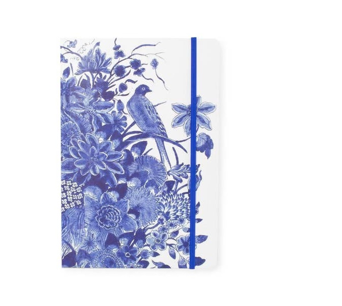 Zápisník A5 Delft Blue Birds