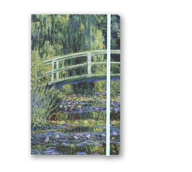 Zápisník A5 Japanese Bridge Claude Monet