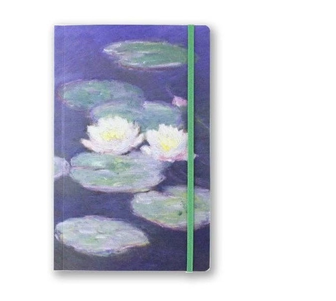 Zápisník A5 Nympheas Claude Monet