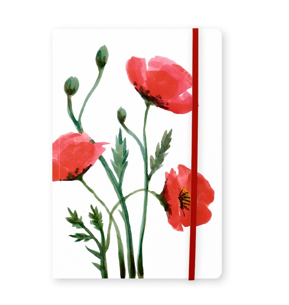 Zápisník A5 Poppies